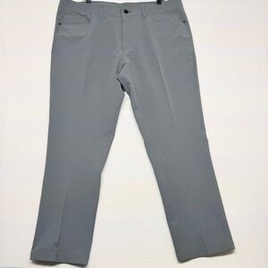 Public Rec Workday Pants Mens 40/30 Grey Straight Fit Performance Chino Slacks